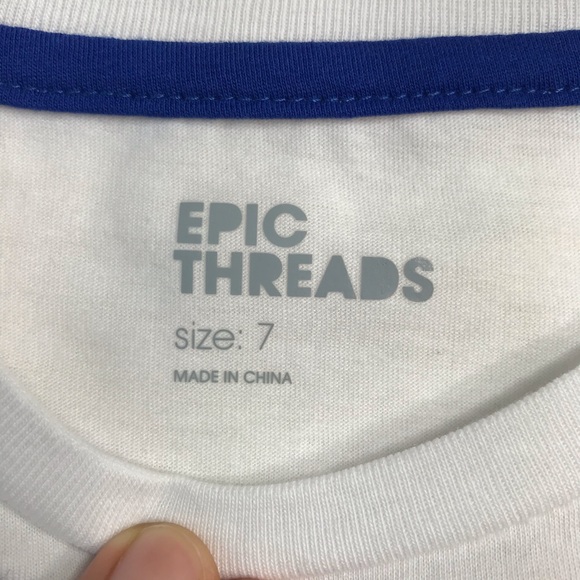 Epic Threads Kids  Patriotic  Tee Size 7 - Picture 4 of 8
